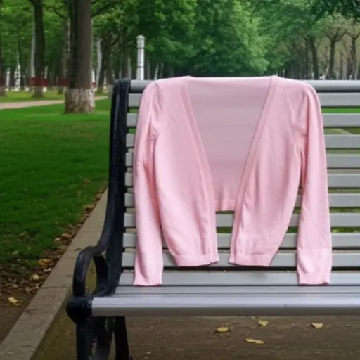 我丢了我最喜欢的粉色开衫。