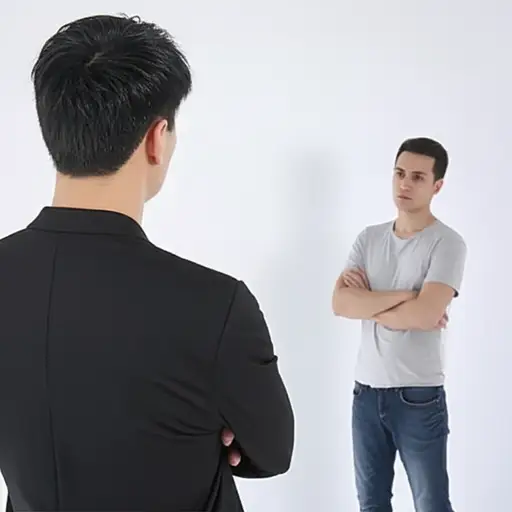 他拒绝和我讨论整个事件。