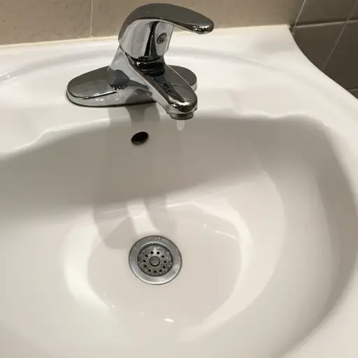 浴室水槽的水龙头需要修理。