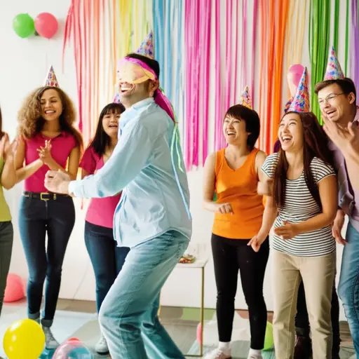 我们在派对上玩了些奇怪的游戏。