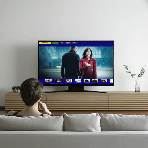 昨晚电视上有一部很棒的电影。