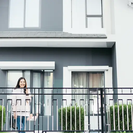 她曾是我的隔壁邻居。