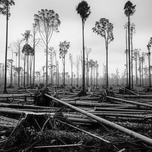 许多人非常关注热带雨林的破坏。