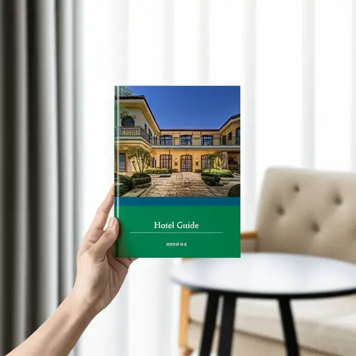 我为假期买了一本酒店指南。