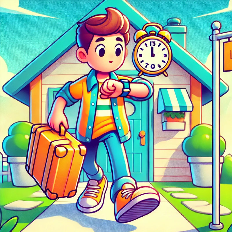 是时候出发了！