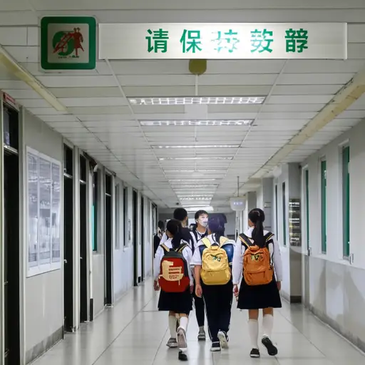 请遵守学校的规则。