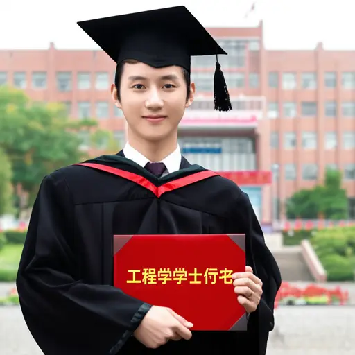 他花了四年时间获得了工程学学士学位。