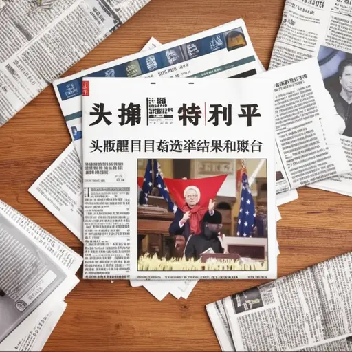 这家报纸发布了一份特刊来报道选举结果。