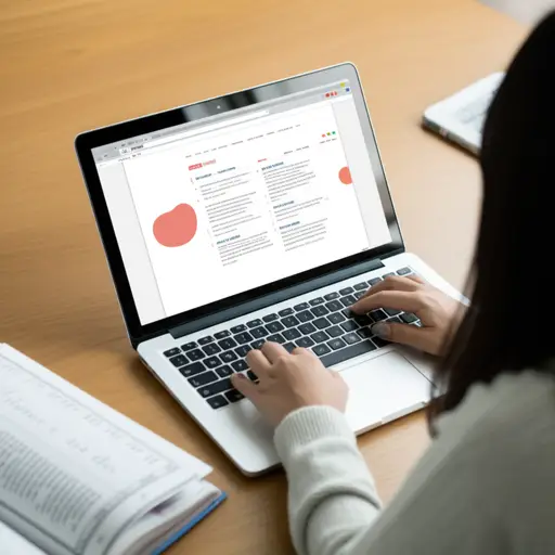 我用万维网为我的家庭作业查找信息。