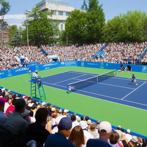 网球决赛在今天下午举行。