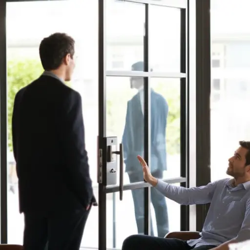 我可以让他等一会儿。