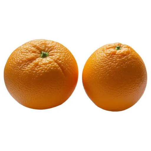 它像一个橙子，但更大一些。