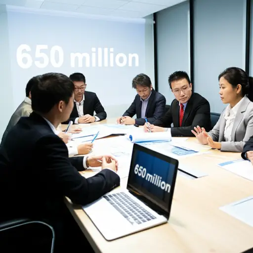 这家公司正在花费6.5亿英镑开发新产品。