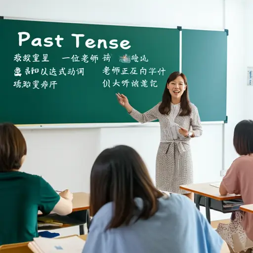 我们使用过去式来谈论完成的动作。