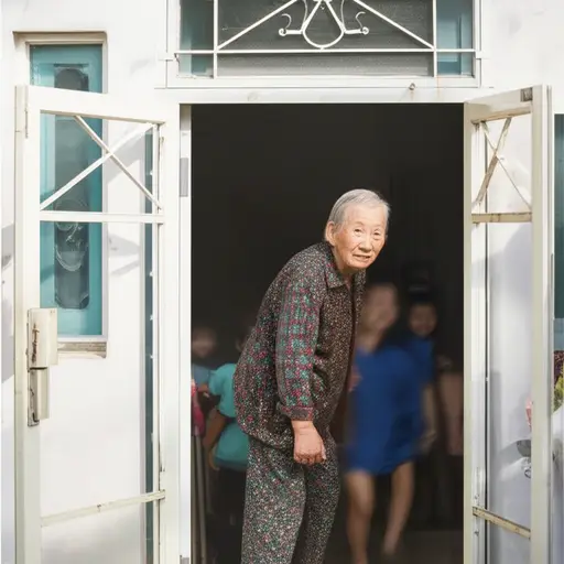 她当时正期待着再次见到孙辈们。