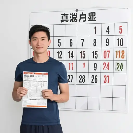 他决定参加下个月的马拉松比赛。