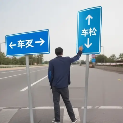 他走了错误的路去车站。