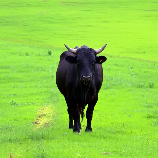 当心那片田地里的公牛。
