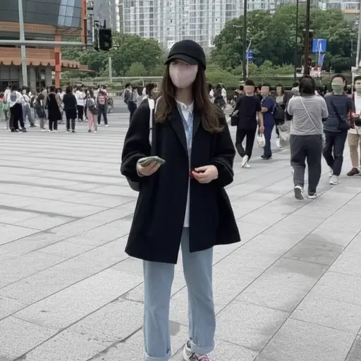 她通常伪装出门，以避免被公众打扰。