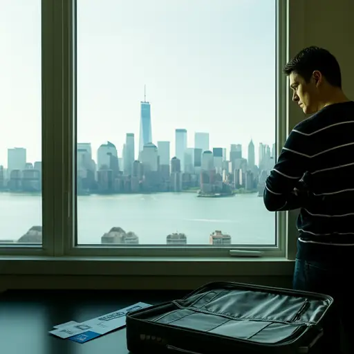 这是个艰难的选择，但我决定搬到纽约。