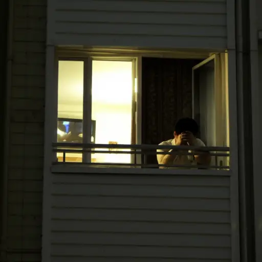 电视的音量太大了，打扰到了邻居。