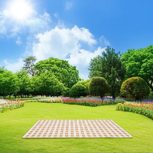 碰巧，天气非常适合野餐。