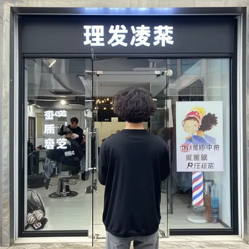 我真的很需要理个发。