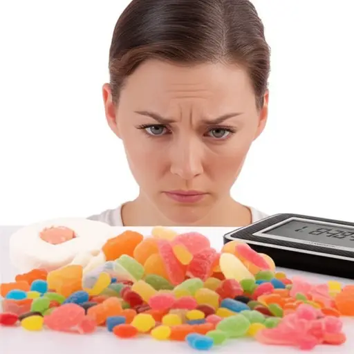 吃太多糖对你的健康有害。