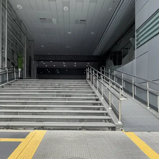 这栋楼有良好的残障人士通道。