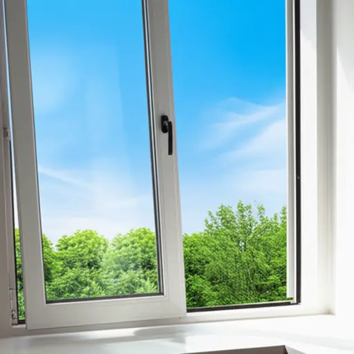 打开窗户大大改善了办公室里的空气。