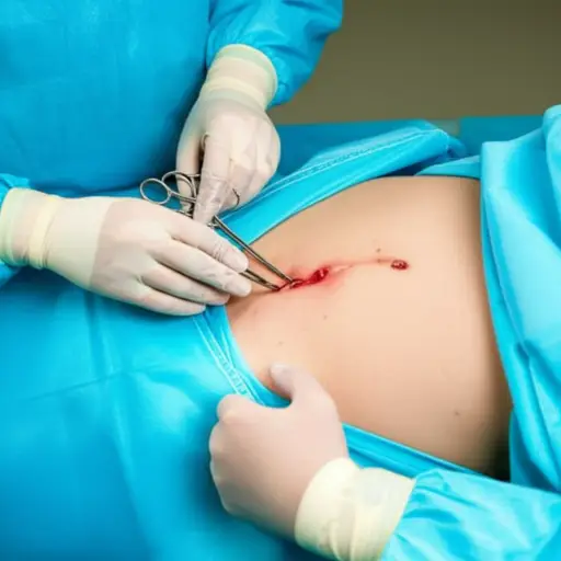 需要手术来取出他胸中的子弹。