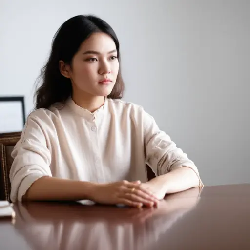 过了一会儿，她振作起来，暂停了一分钟。