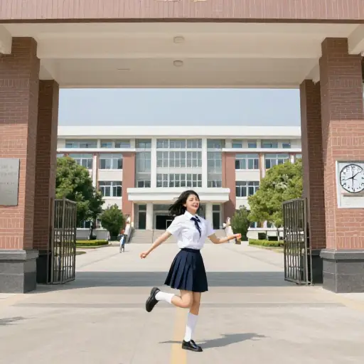 我肯定会准时到学校。