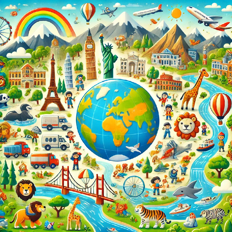 世界很大，有很多东西可以探索。