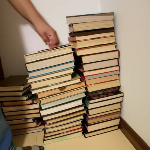 我们必须处理掉一些那些旧书。