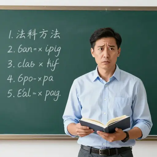 我对教学法的最新趋势不太了解。