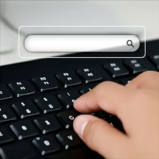 输入搜索词后，记得按回车键。