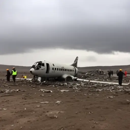 她的父母在一次飞机失事中丧生。