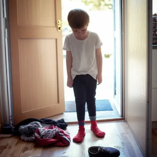 我找不到我的另一只鞋了。