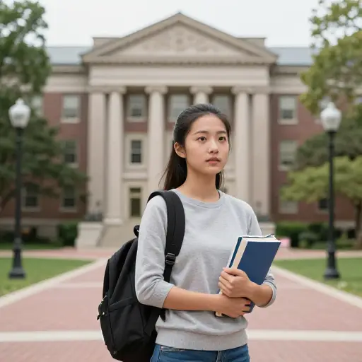 她是宾夕法尼亚大学的一名大三学生。