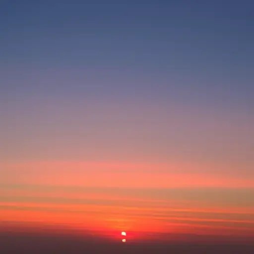 太阳从东方升起。