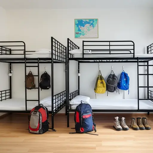 许多青年旅社是为背包客设计的。