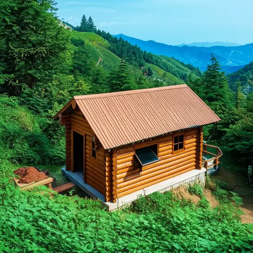 我们计划在山里买一个小屋。