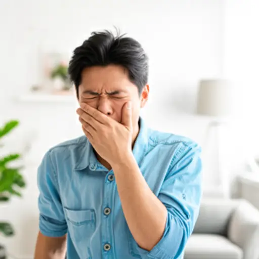 打喷嚏可能是感冒的迹象。