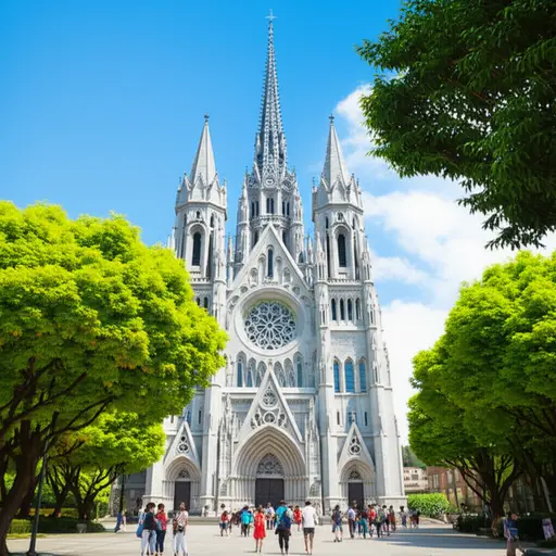 我们参观了索尔兹伯里大教堂。