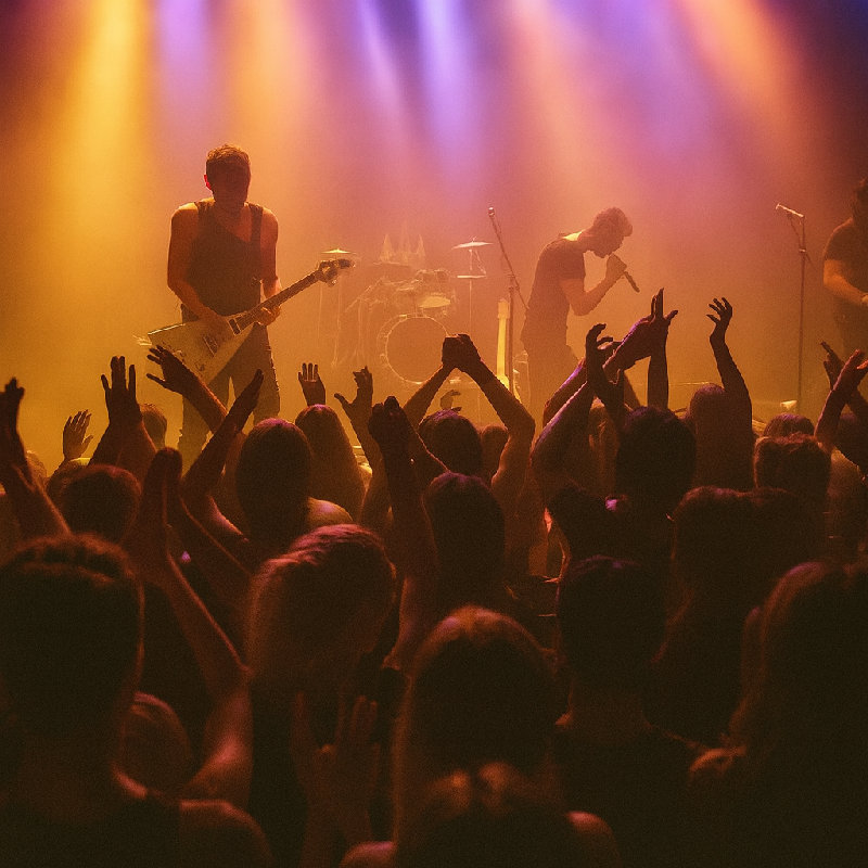 演唱会结束后，我出现了耳鸣，可能是因为音乐声太大。