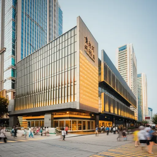 我最喜欢的剧院在市中心。