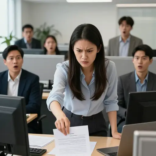 她终于忍无可忍，辞去了工作。