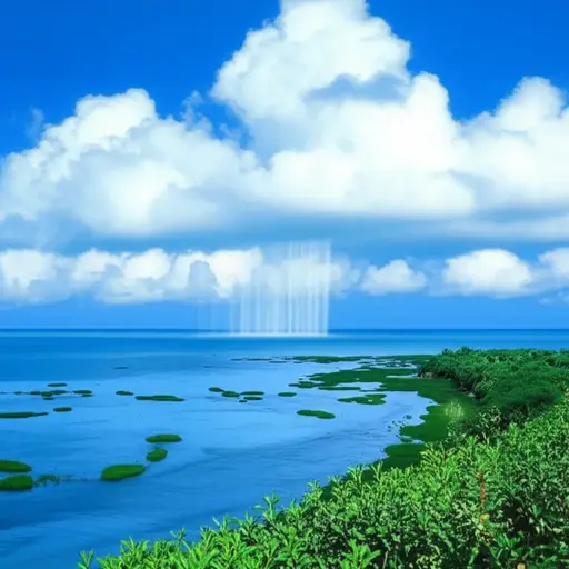 许多自然过程，如水循环，对地球上的生命至关重要。