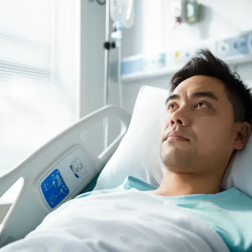 我只记得在医院醒来。